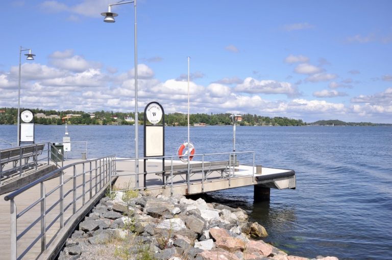 Snart trafikeras Gåshaga brygga av ny pendelbåtslinje