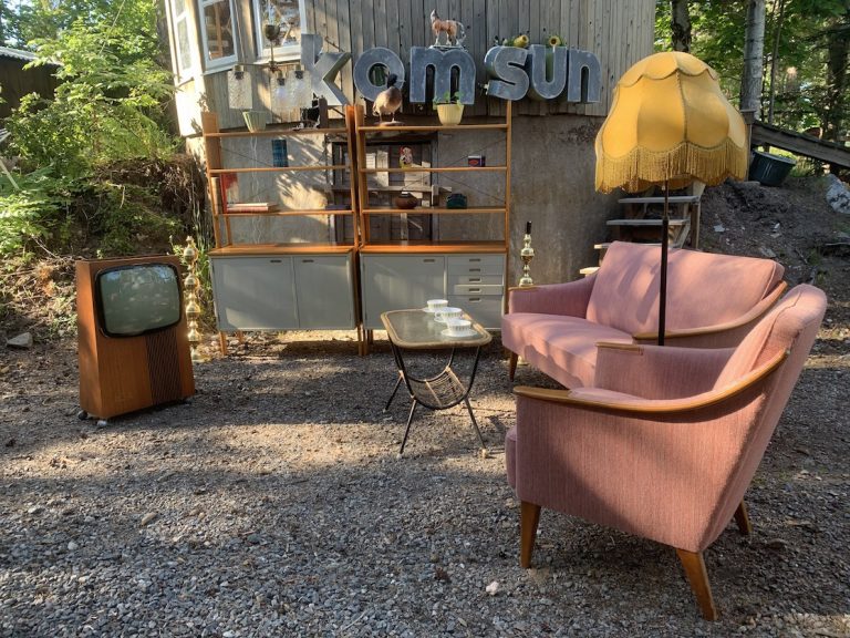 Komsun retro öppnar butik på Elfviks gård