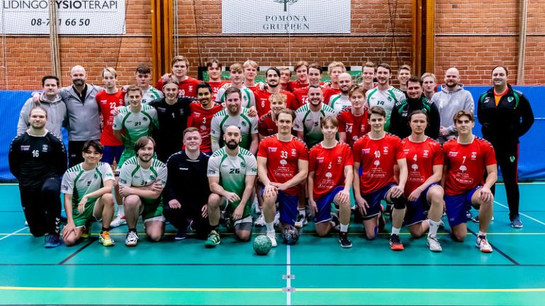 Engelskt lag gästade Lidingö