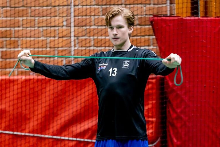 Ted Wettebrandt på U-landslagsläger