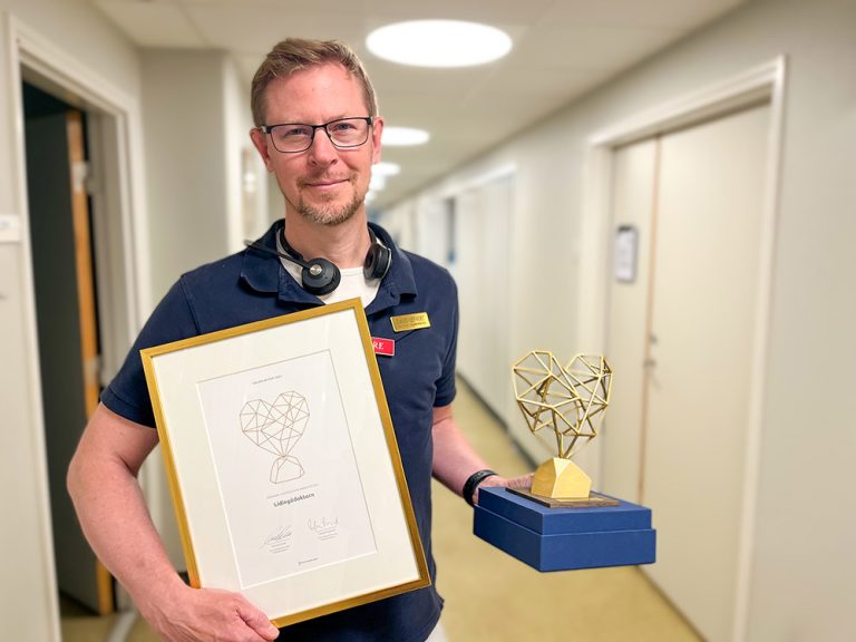Guldhjärtat till Lidingödoktorn